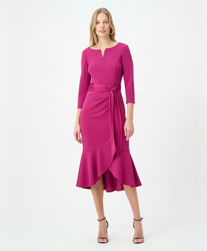 Dames jurk roze