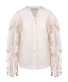 Dames blouse ecru