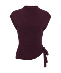Dames top bordeaux