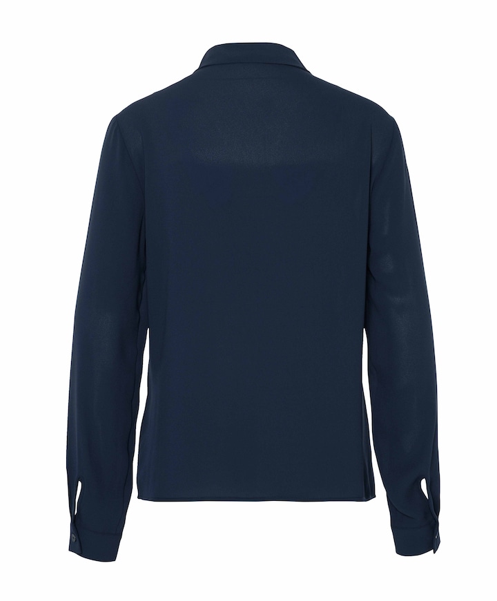 Dames blouse blauw