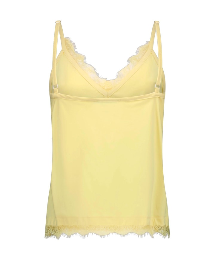 Dames top geel