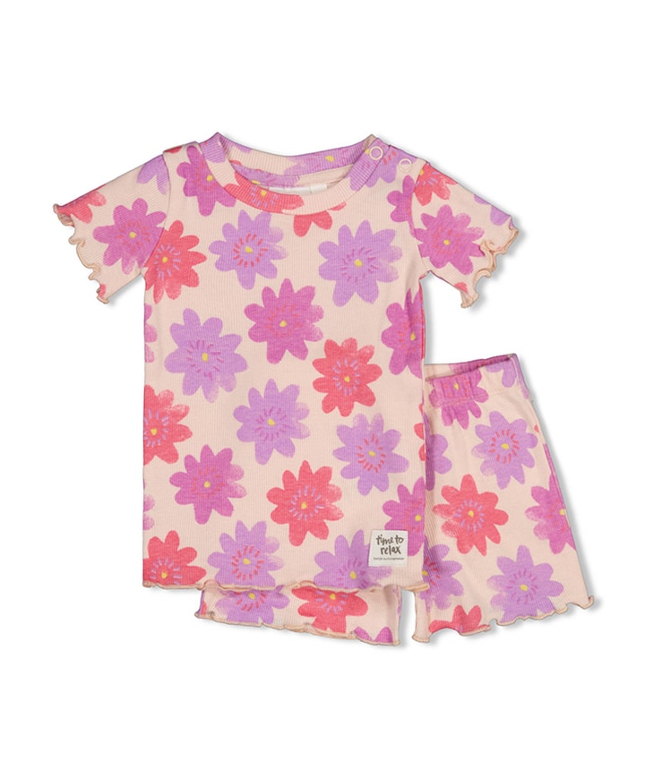 Meisjes pyjamaset paars