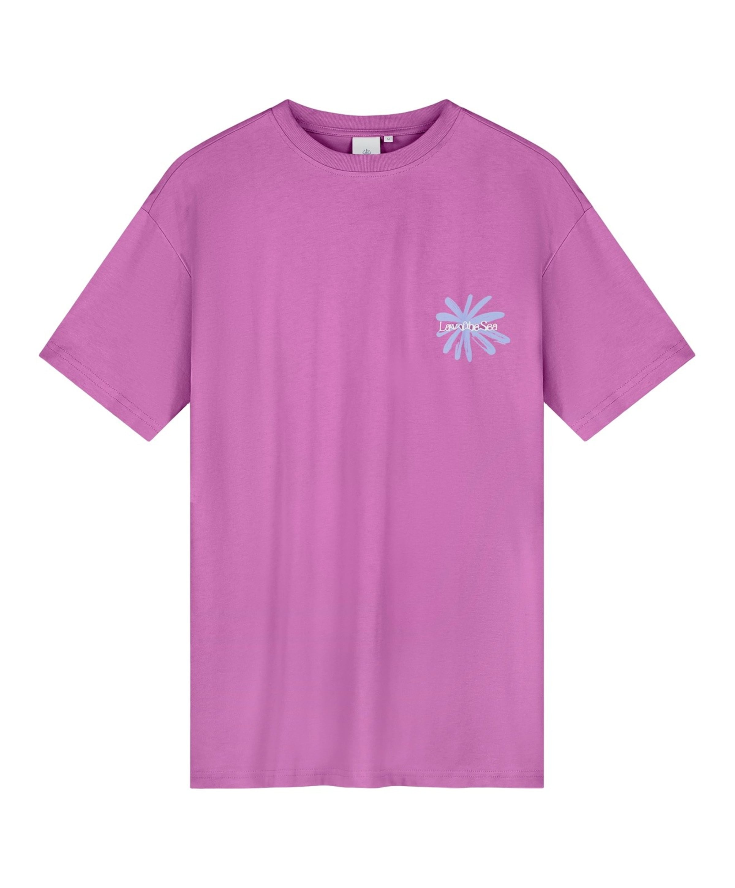 Heren T-shirt paars