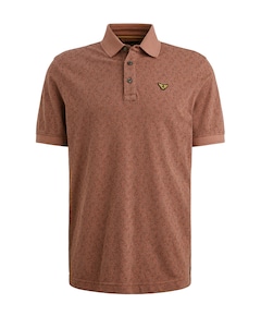 Heren polo bordeaux