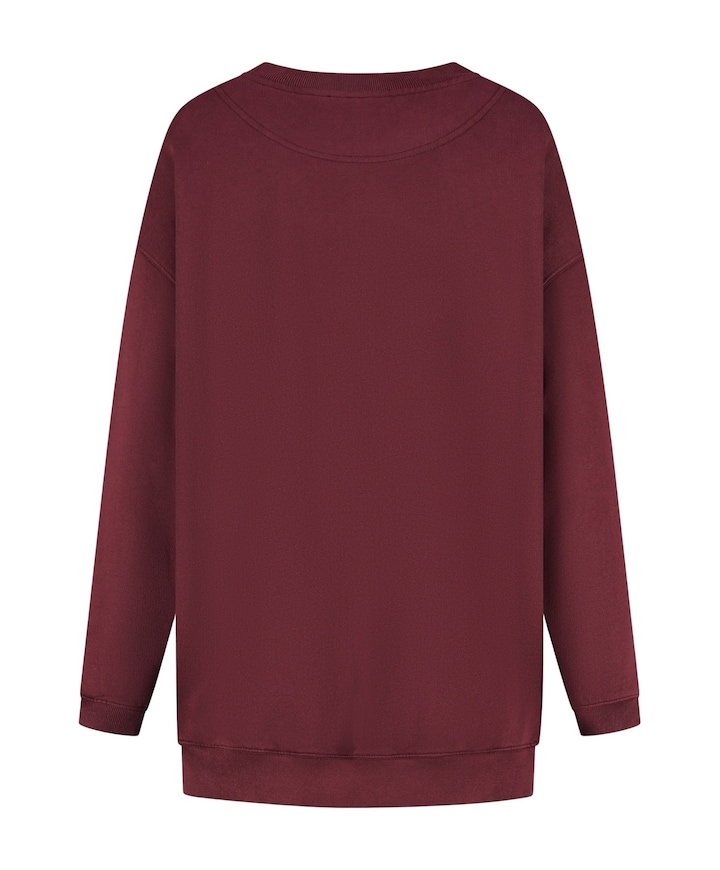 Dames trui bordeaux