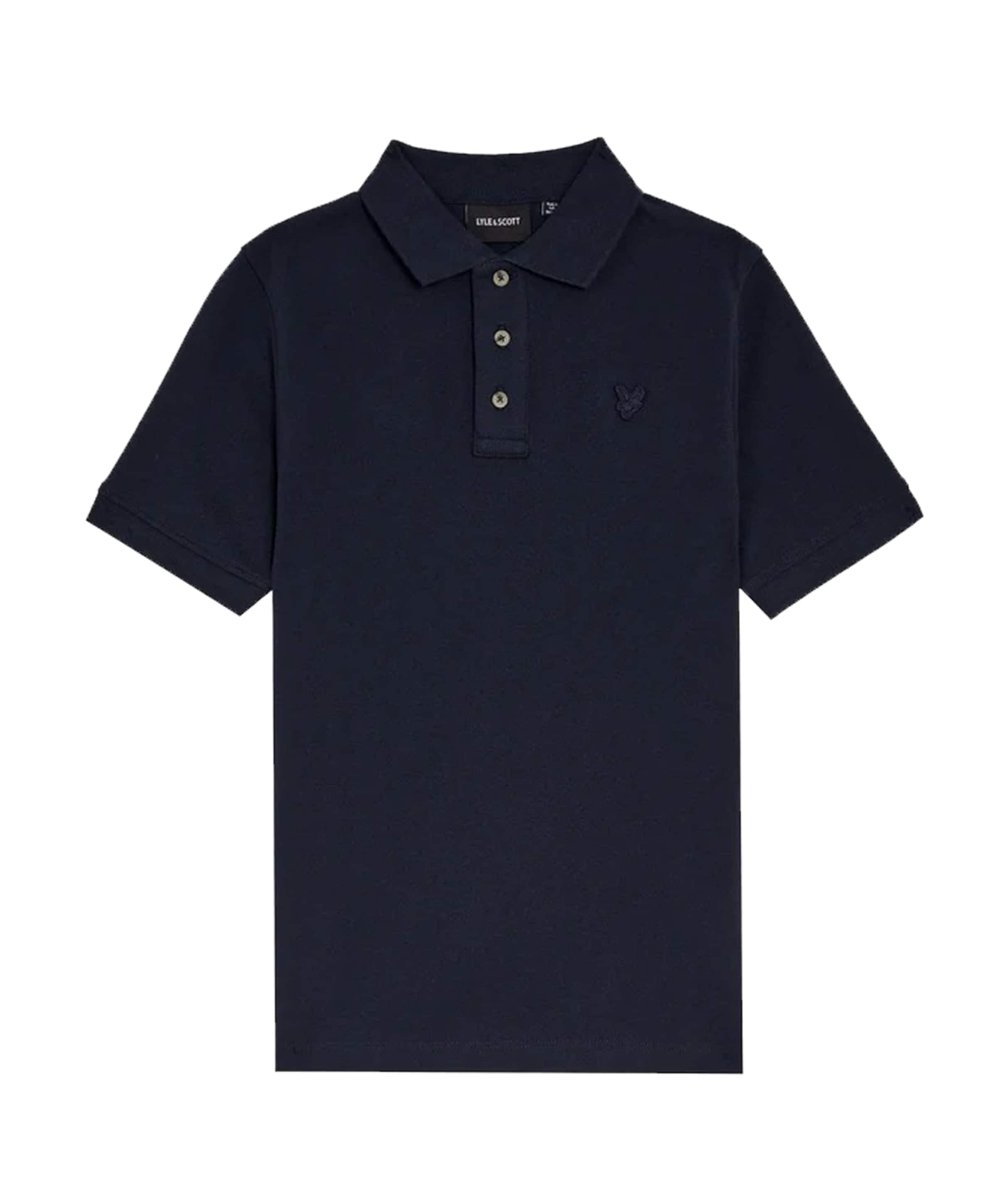 Jongens polo blauw