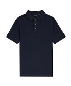 Jongens polo blauw