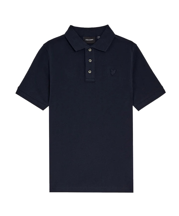 Jongens polo blauw
