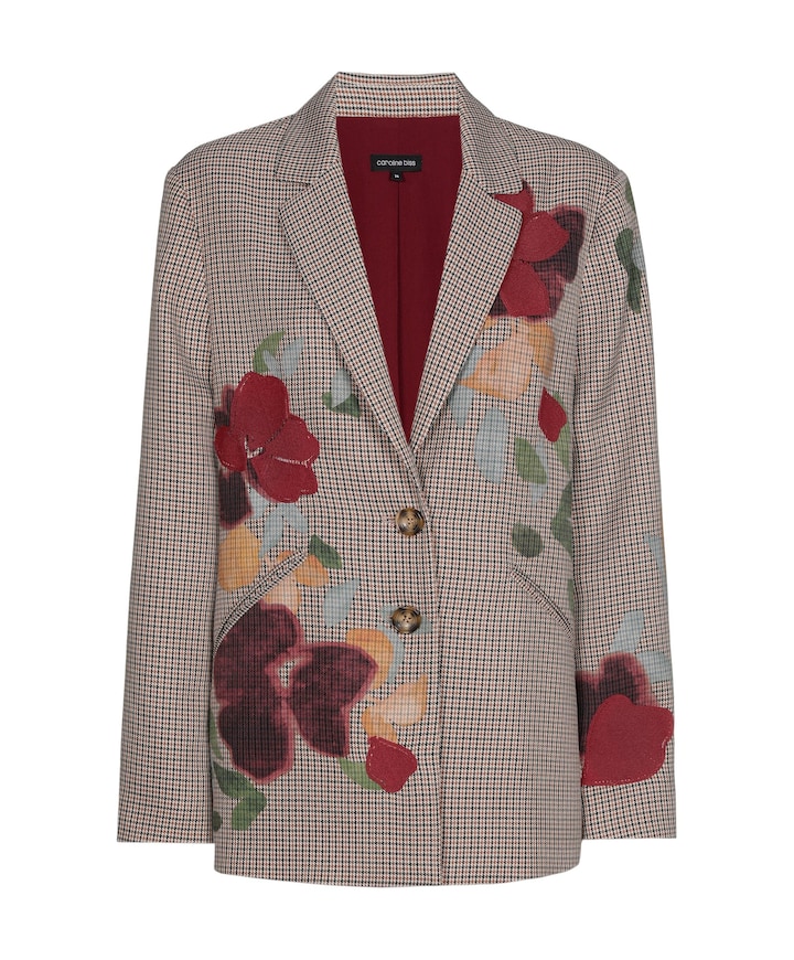 Dames blazer multicolor