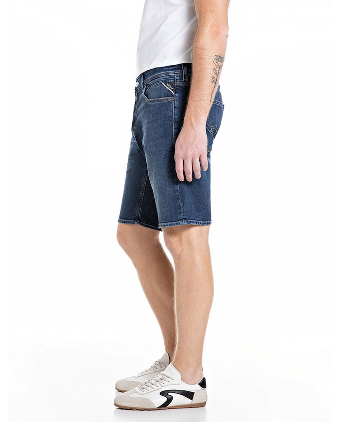 Grover short heren korte broek blauw