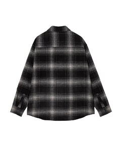 Heren overshirt zwart