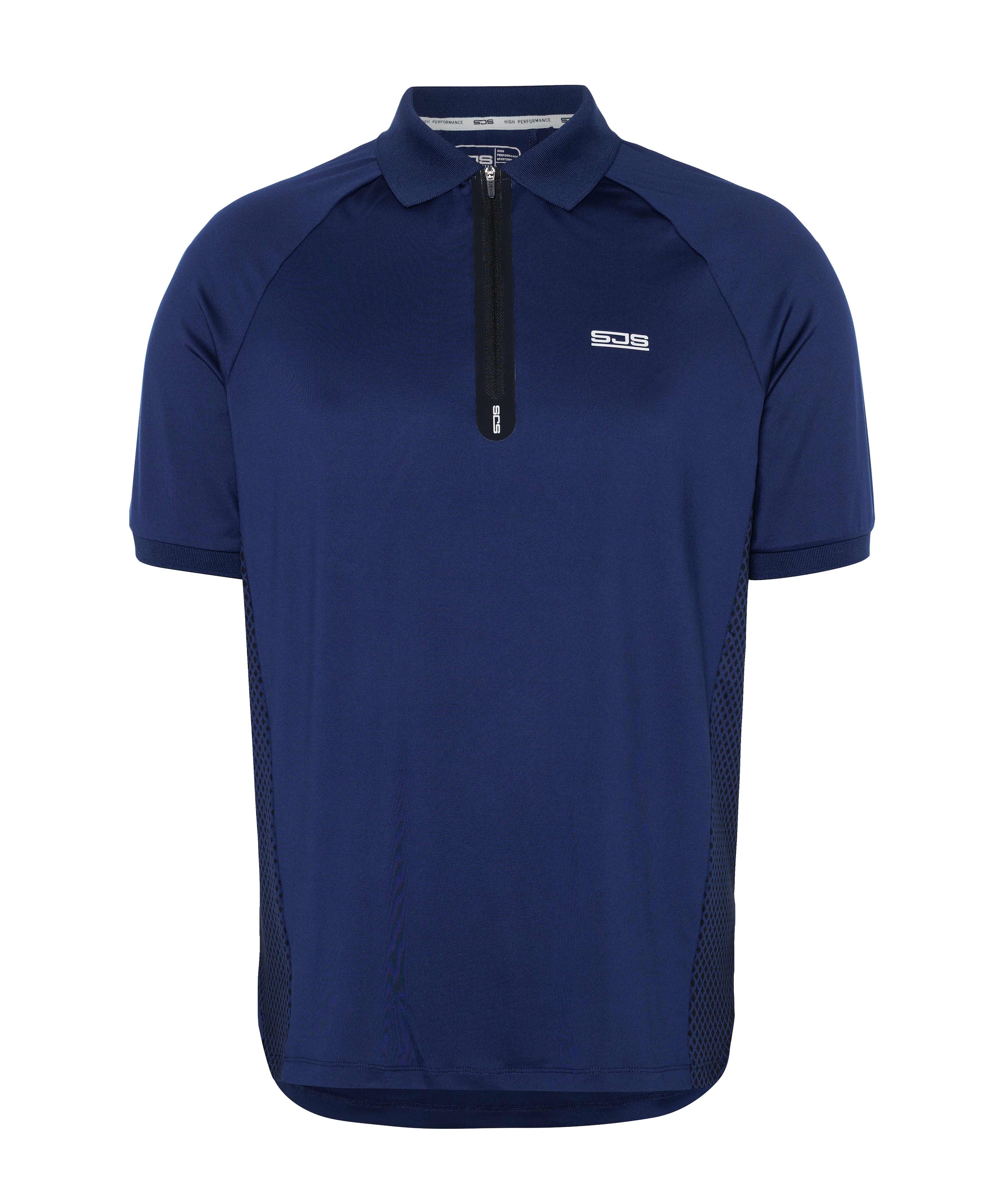 Heren polo blauw