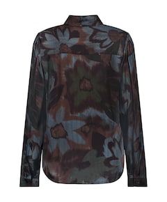 Dames blouse blauw
