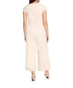 dames jumpsuit beige