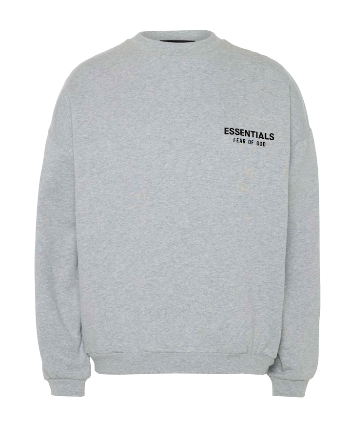 Heren sweater grijs
