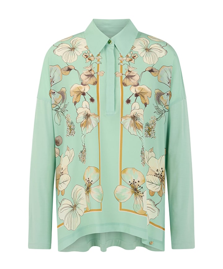 Dames blouse groen