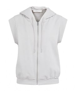 Dames vest grijs