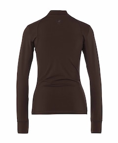 Dames vest bruin