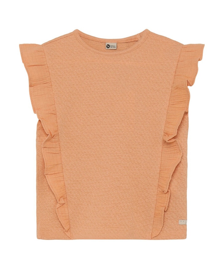 Meisjes t-shirt oranje