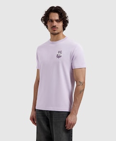 Heren T-shirt paars