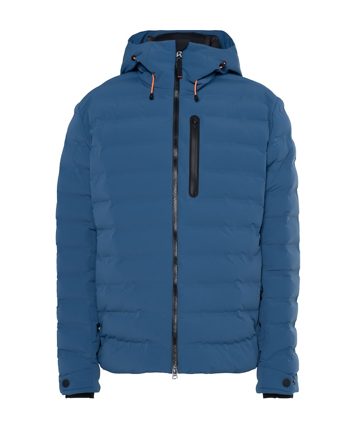 Heren ski-jas blauw