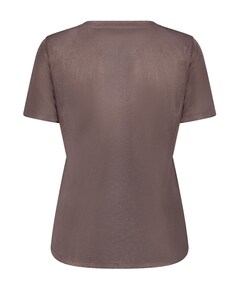 Dames T-shirt bruin