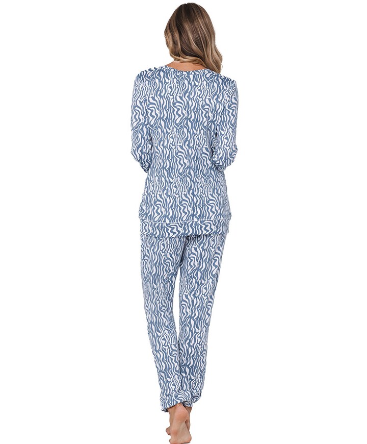 Pyjamaset blauw