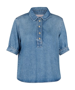Dames blouse blauw