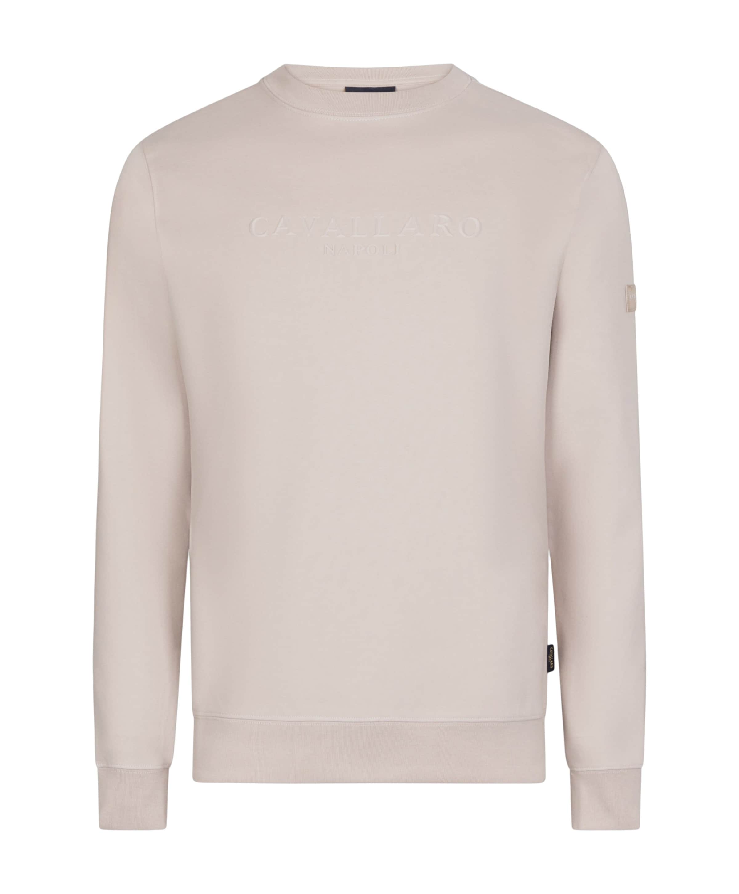 Heren sweater beige