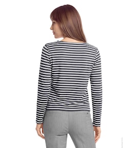 Dames longsleeve grijs