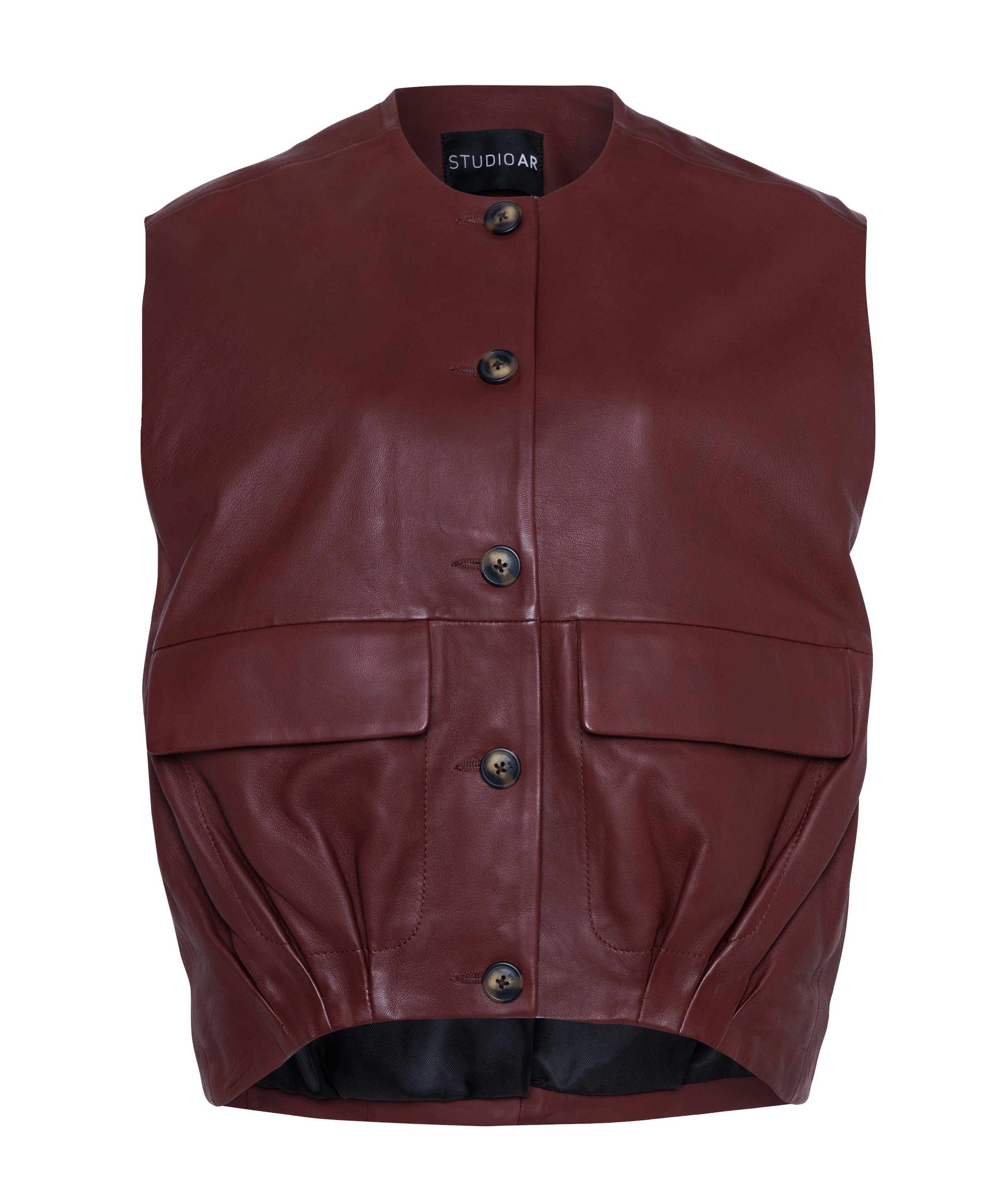 Dames gilet bordeaux