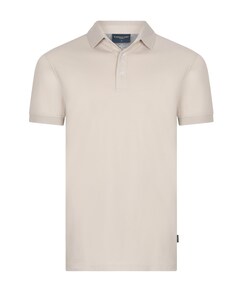 Heren polo beige
