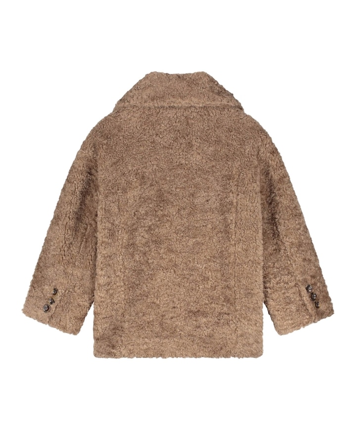 Meisjes jas bruin