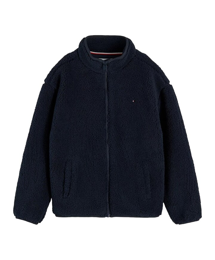 Jongens vest blauw