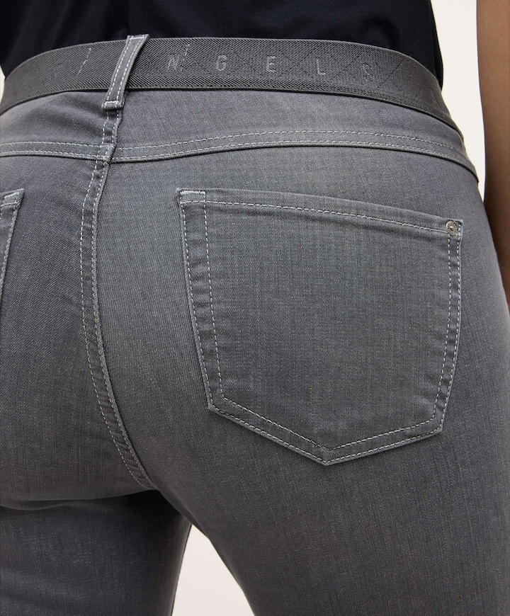 ORNELLA SPORTY dames jeans grijs