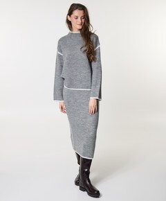 Dames trui grijs