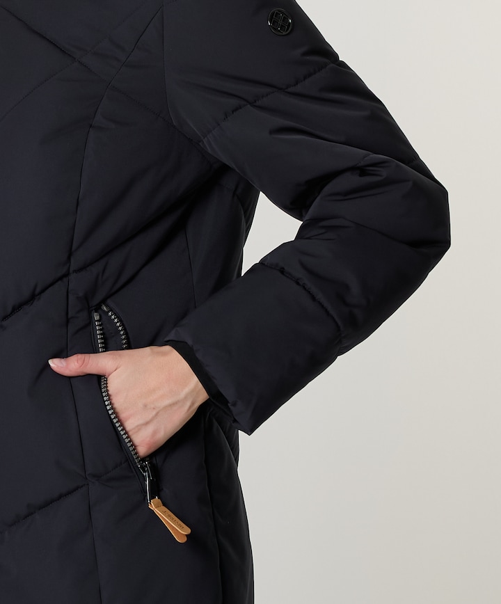 Dames jas blauw