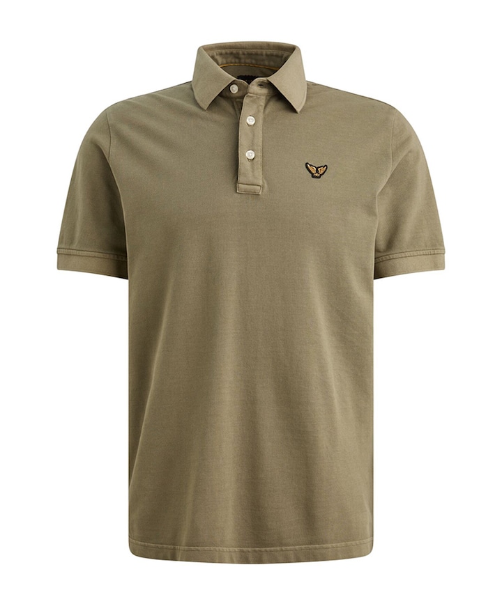 Heren polo groen