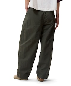 Barrel shaped dames broek groen