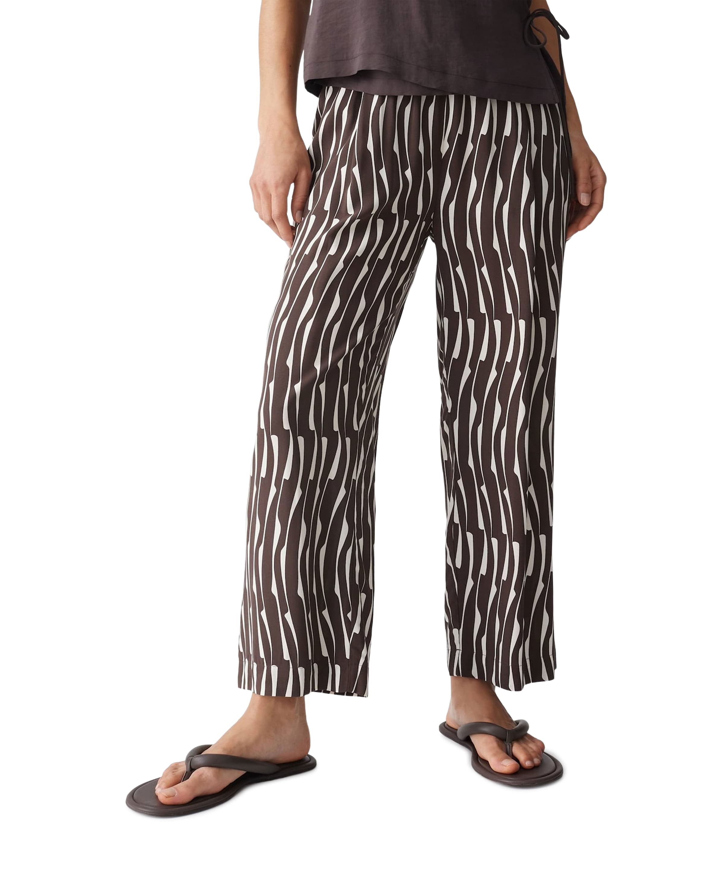 Marou bamboo dames broek bruin