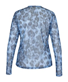 Dames longsleeve blauw
