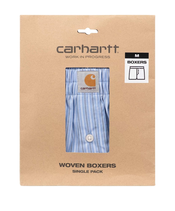 Heren boxershort blauw