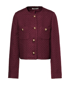 Dames jas bordeaux
