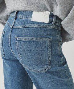 Minah honesty dames jeans blauw