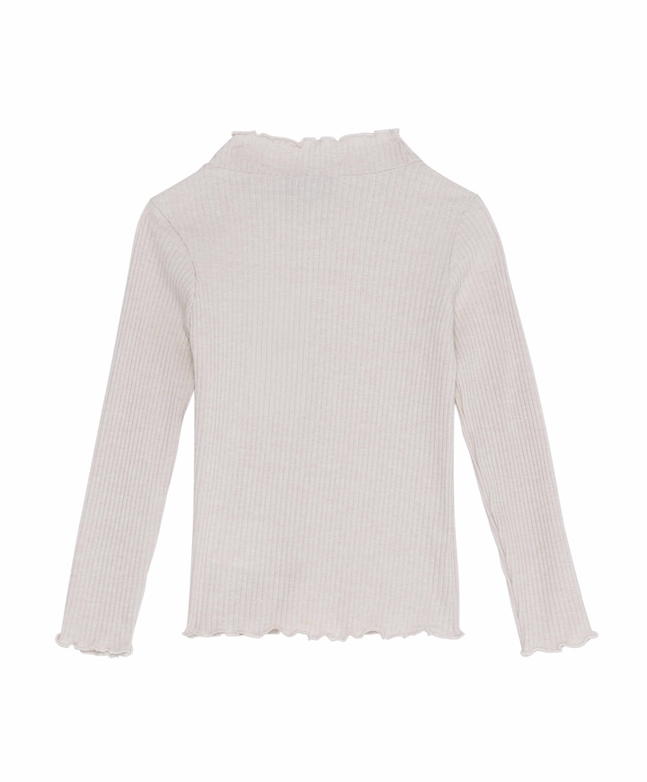 Meisjes longsleeve ecru