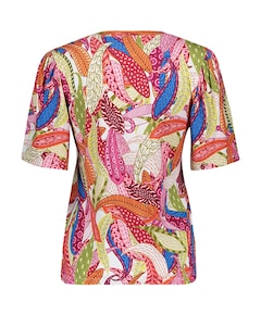 Dames T-shirt multicolor