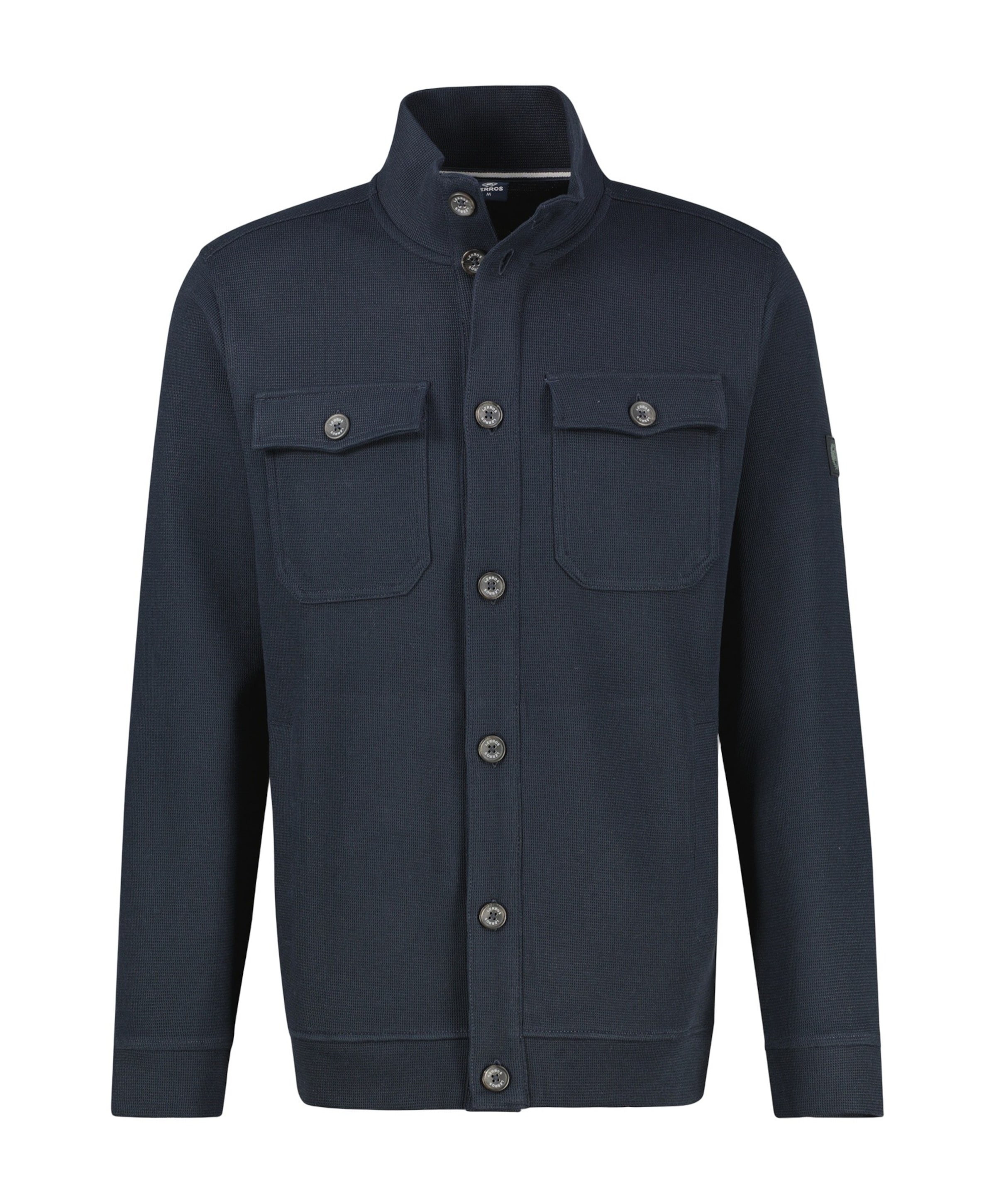 Heren vest blauw