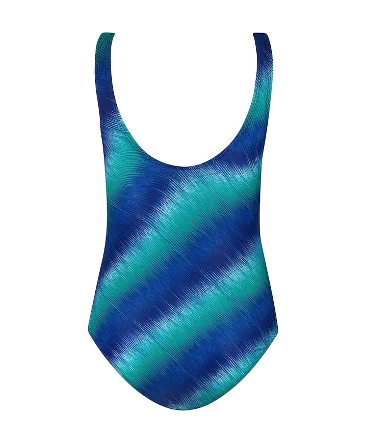 Dames badpak blauw