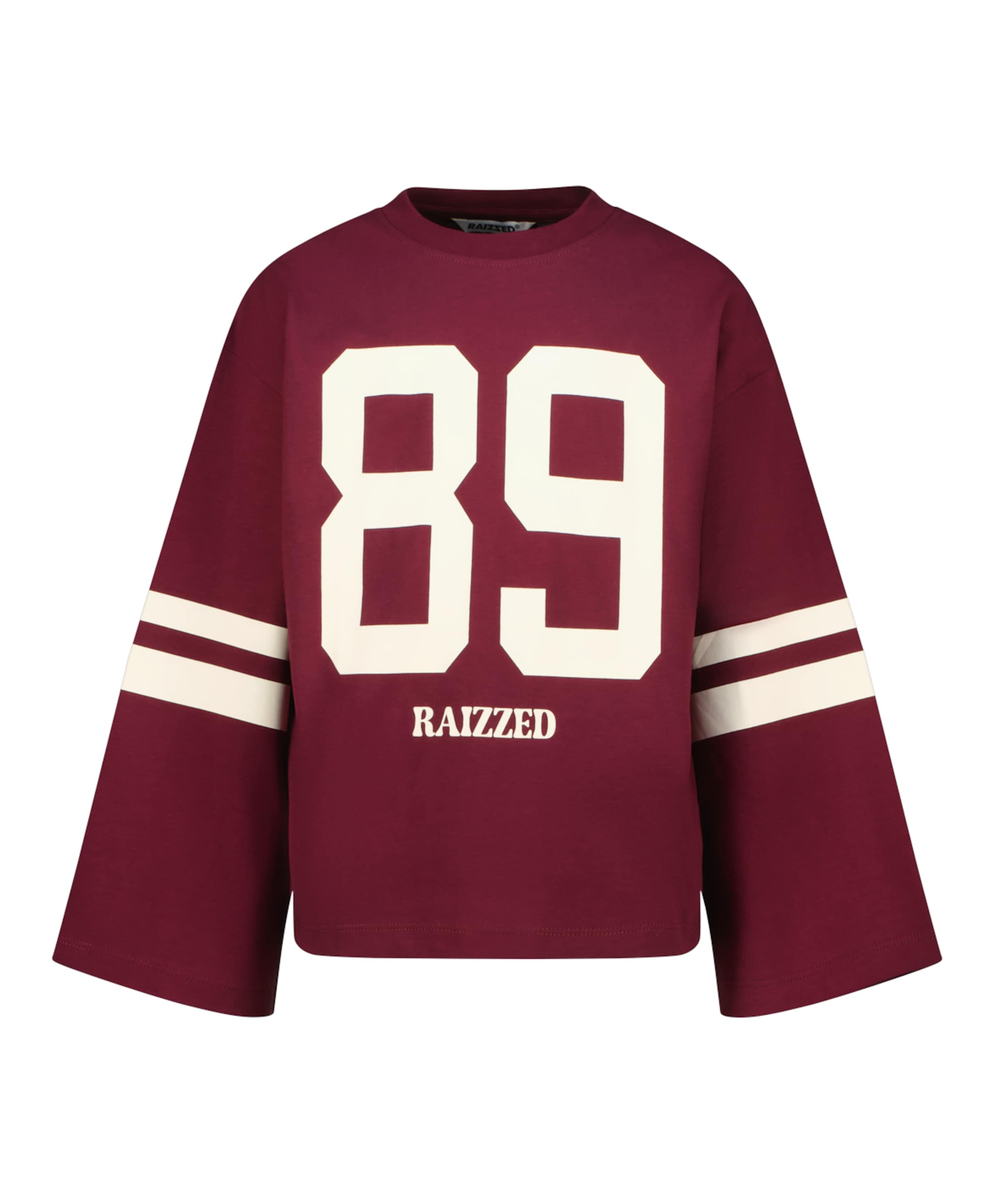 Meisjes longsleeve bordeaux