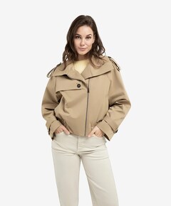 Dames jas beige